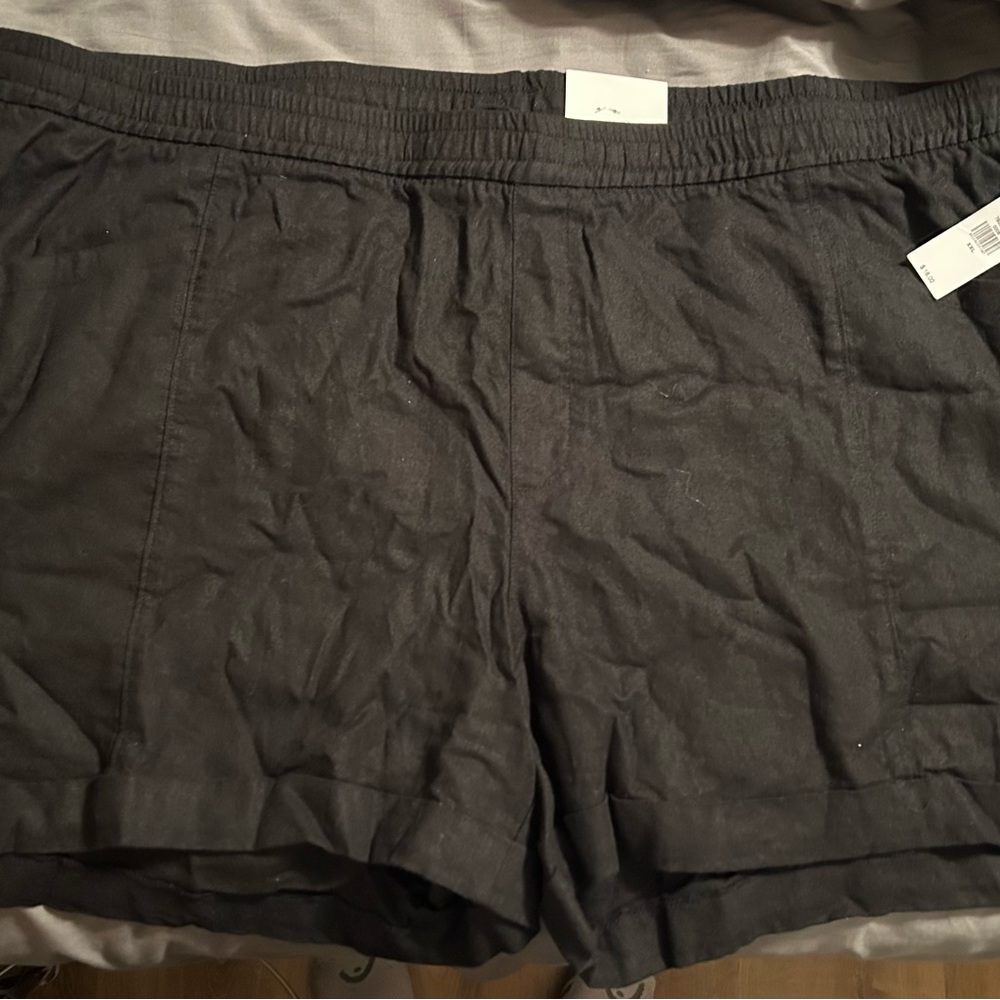 Women’s XXL Old Navy High Rise Black Cloth Shorts